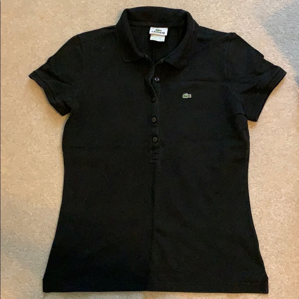 Lacoste ladies’ button up polo